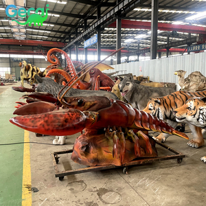 Modèle de homard robotique animatronique en résine grandeur nature GECAI pour parc d'attractions de montagnes russes avec son réaliste - Product Image 3