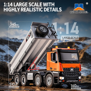 Nuevo Modelo Mejorado Huina 1536-1, Camión Volquete de Control Remoto de Aleación a Escala 1:14 con 13 Canales, Vehículo de Ingeniería RC - Product Image 3