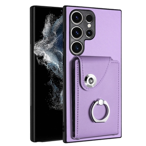 Per Samsung S24 Ultra anello porta <span class=keywords><strong>Cover</strong></span> posteriore, per <span class=keywords><strong>iPhone</strong></span> 11/12/13/14/15 Pro organo Design custodia <span class=keywords><strong>portafoglio</strong></span> - Product Image 2