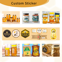 Boîte d'emballage en papier personnalisée pour pot en verre, bonbons, sucre, miel, cadeau, vente au détail
