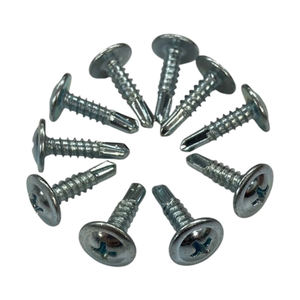 Vis autoforeuse à tête en acier C1022, finition zinguée CR3+, tête en acier modifiée, longueur 19 mm, filetage M4.8, haute qualité - Product Image 1