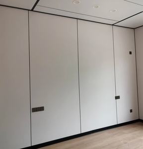 Panel de Pared Sólida Intercambiable Insonorizante con Marco de Aluminio para Módulo de Oficina, Panel de Partición para Sistema de Diseño de Interiores de Oficina - Product Image 6