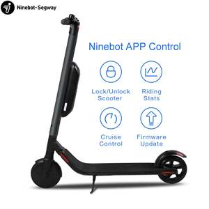 Trottinette électrique ES4, étanche IP54, autonomie de 20 milles, batterie haute capacité de 356 Wh, vitesse de 17 MPH, puissance de 600 W, moteur de 300 W, 3,5 H, ES4 E-scoot - Product Image 3