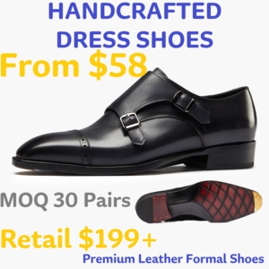 Zapatos de Vestir de Cuero <span class=keywords><strong>para</strong></span> Hombre, de Lujo, con Doble Cierre de Velcro, Formales, con Punta Reforzada, Antideslizantes, <span class=keywords><strong>para</strong></span> Primavera/Invierno, <span class=keywords><strong>para</strong></span> Oficina, <span class=keywords><strong>para</strong></span> <span class=keywords><strong>Caballero</strong></span> - Product Image 1