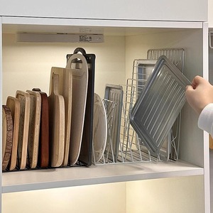 ชั้นวางถาดอบขนมในครัว แบบตั้งพื้น รูปทรงสี่เหลี่ยมผืนผ้า ทนทาน ใช้จัดระเบียบครัว - Product Image 5