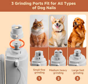 <span class=keywords><strong>Meilleure</strong></span> vente TikTok, coupe-ongles pour animaux de compagnie en acier inoxydable rechargeable par USB, facile à utiliser, kit de toilettage, design doux pour chiens et chats - Product Image 4