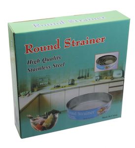 6-teiliges Set Mehlsieb Küchensieb Feinmaschiges Sieb Edelstahl Rundes Siebset zum Backen, Sieben und Pulverisieren - Product Image 6