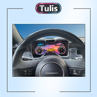Layar Instrumen Digital LCD untuk Chevrolet Camaro 2010-2015, Dashboard Virtual Cockpit, Speedometer dengan CarPlay