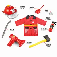 Fireman, игрушечные инструменты для ролевых игр, высококачественный пластиковый игрушечный набор пожарных