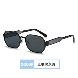 Gafas de Sol Personalizables con Forma, Monturas de Acetato Marrón, Lentes de PC, Opciones Polares, Azul, Rojo, Champán, Lente Personalizada 2025 - Product Image 2