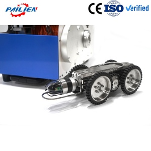 Robot d'inspection des égouts, caméra PTZ pour tuyaux, robot pour canalisations souterraines avec câble <span class=keywords><strong>de</strong></span> 120 m, équipement <span class=keywords><strong>de</strong></span> déplacement dans les égouts - Product Image 2