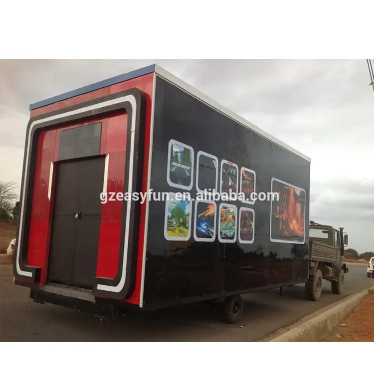 New Technology trailer moving 5d cinema theater movie mobile portable 9d cinema