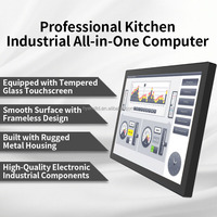 Nuevo PC Industrial Todo en Uno de 21.5 Pulgadas, Procesador Intel Celeron, RAM DDR4, Disco Duro SSD, Pantalla Táctil, Uso Comercial, 2 Años de Garantía