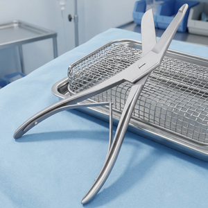 Najmmy Surgical Scissors Probe End Manual Stainless Steel CE Certified Class I Instrument for Operation - Product Image 3