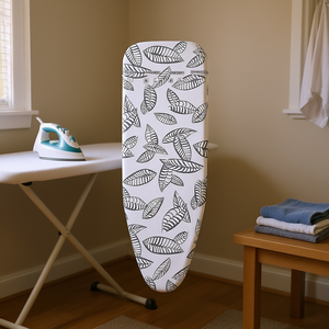 Funda para tabla de planchar Leifheit Air Board Express L, tamaño universal, con diseño de hojas para planchar fácilmente - Product Image 3