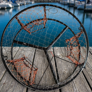 Équipement durable de capture de crabes pour l'aquaculture, filet de pêche pour étang agricole et capture d'animaux aquatiques - Product Image 3