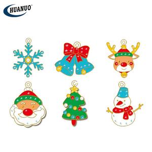 Noël 3D fabrication <span class=keywords><strong>de</strong></span> bijoux jouet filles Kit <span class=keywords><strong>de</strong></span> <span class=keywords><strong>dessin</strong></span> Art cristal colle bricolage artisanat créatif <span class=keywords><strong>pour</strong></span> enfants couleur peinture ensemble - Product Image 2