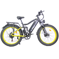 Vélo électrique tout-terrain Keteles K802, nouvelle arrivée, moteur brushless 48V 250W, batterie 13Ah, freins à disque hydrauliques, pneus larges.