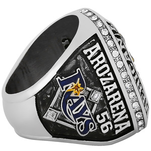 Anello del Campionato <span class=keywords><strong>Mondiale</strong></span> di Baseball NFL <span class=keywords><strong>2020</strong></span> Tampa Bay Rays, Produttore di Anelli Campioni della Divisione Est AL, Vendita all'Ingrosso Disponibile - Product Image 4