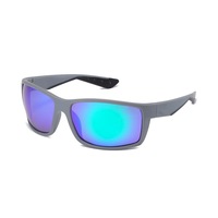 Lunettes de soleil de luxe polarisées pour hommes, monture carrée légère et durable, confortables pour l'extérieur, personnalisables pour le sport
