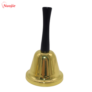 Campana de Mano Navideña de Colores Variados al por Mayor, Decoración Navideña, Instrumento Musical de Juguete para Niños, Campana de Mano Navideña - Product Image 1