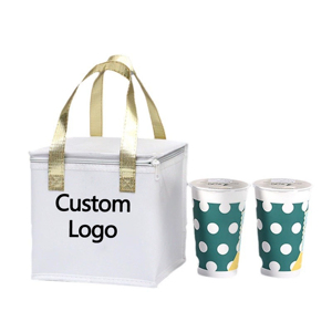 Neoprene <b>Lunch</b> <b>Box</b> Thermal Bag <b>Insulated</b> Cooler Bag Custom Cheap Reusable Aluminium Foil Food Customized Printing - Product Image 3