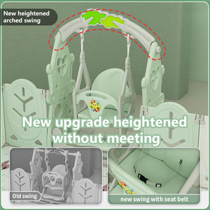 Corral de juegos plegable para niños, valla de plástico de seguridad para patio de juegos, <span class=keywords><strong>barato</strong></span> - Product Image 3