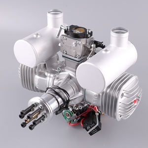 Motor de Parapente Original DLE170 ML Ultraligero de Doble Cilindro, Refrigerado por Aire, de Gasolina, de Doble Cilindro, Metálico - Product Image 4