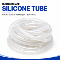Tuyau flexible en caoutchouc silicone personnalisé, résistant à la chaleur, pour le transfert de fluides, pompe à eau 20A 30A 40A 50A 60A 70A