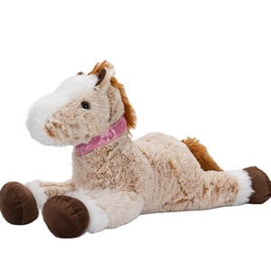 ตุ๊กตาม้ายัดไส้ขนาดใหญ่นุ่มมาก, ของเล่นรูปม้ายัดนุ่นขนาดใหญ่ให้ความอบอุ่นสบายเป็นของขวัญ - Product Image 1