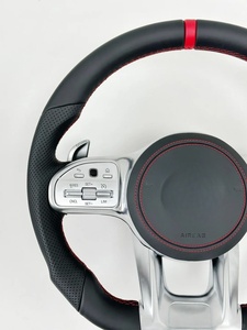 Volant sport personnalisé pour Mercedes Benz GLA B GLB C GLC <span class=keywords><strong>E</strong></span> GLE CLS C63 AMG G63 2016-<span class=keywords><strong>2023</strong></span> - Modification du volant - Product Image 3