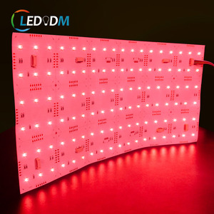 LEDODM 500x233mm LxW hoja de papel luz 24V 30W RGB + CCT 5-IN-1 1mm Panel Led fino retroiluminación piedra mármol encimera - Product Image 1