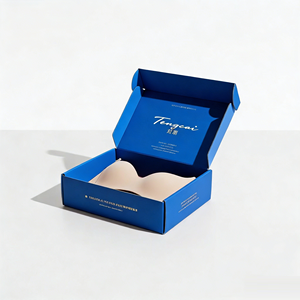 <span class=keywords><strong>Cajas</strong></span> <span class=keywords><strong>de</strong></span> Envío Plegables <span class=keywords><strong>de</strong></span> Cartón Corrugado Reciclable con MOQ Bajo, Personalizables OEM, con Laminado Brillante/Mate para <span class=keywords><strong>Zapatos</strong></span>, Calcetines y Ropa - Product Image 2