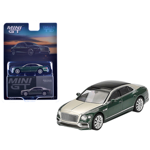 DCD per Bentley Flying Spur in edizione limitata 1/64 modellino di auto Mini GT bianco sabbia verde verdeggiante nero metallizzato