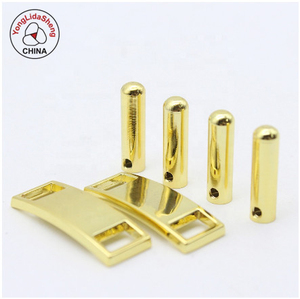 Kim loại aglets tùy chỉnh Laser khắc logo kim loại vít dây giày lời khuyên cho Sneaker Hoodies - Product Image 3