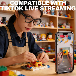 Nuevas Gafas Inteligentes H100 con Cámara de Video HD en Vivo, Traducción en Tiempo Real, Diálogo con IA, Reproducción de Música y Carga por Cable - Product Image 2