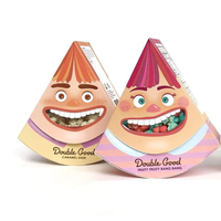 Individuelles logo einzigartige eco freundliche papier weihnachten schule bus form cookie candy baby geschenk box mit griff