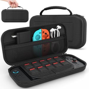 Étui de transport grande capacité pour <span class=keywords><strong>Nintendo</strong></span> Switch 2 (2025), pochette de voyage ultra-fine en EVA premium avec 24 cartouches de jeu - Product Image 1