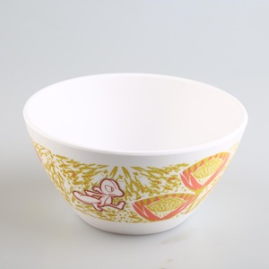 Bol en mélamine 17x17x7cm, design cartoon pour enfants, fabriqué au Vietnam - Product Image 2