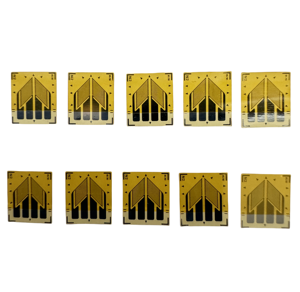 Folien torsion Scher drehmoment Dehnung smess streifen HA-Form Rosetten muster Membran 120 350 500 650 1000 Ohm Preis kleber - Product Image 2