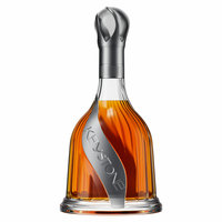 Bouteille de vin rouge personnalisée de 750 ml avec bouchon à couronne, fabriquée par un fabricant professionnel chinois, échantillon gratuit de diffuseur de 1000 ml