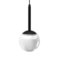Luminaire boule lumineuse à tube monté en surface trois lampes à rail magnétique suspendues suspendues lumière led système de piste magnétique ce