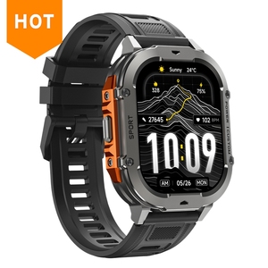 Montre connectée X7 avec grand écran AMOLED, étanche 3ATM, batterie 1000mAh, surveillance de la fréquence cardiaque et de la pression artérielle, montres de sport d'extérieur - Product Image 5