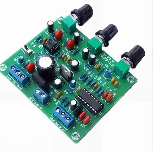ETK3699 Digital Kara OK Surround Reverb Delay Microphone Amplifier Preamp Board