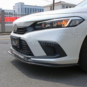 Accessoires de lèvre de pare-chocs avant, séparateur, kit carrosserie tuning, garniture de spoiler, style restylé pour Honda CIVIC 11e génération 2022 2023 2024 - Product Image 6