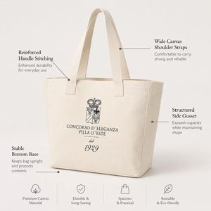 Eco Friendly Soft <b>Canvas</b> <b>Tote</b> Bag Custom Twisted Rope Handle Design Large Capacity Outdoor Picnic Bag Wholesale Travel Beach Bag - Product Image 2