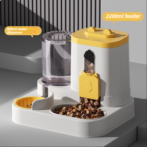 Gato e Cão Alimentador De Água Totalmente Automático Recipiente De Armazenamento Automático <span class=keywords><strong>Cat</strong></span> Pet Food Alimentador Lento Dog <span class=keywords><strong>Bowl</strong></span> - Product Image 4