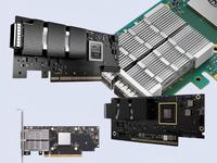 MCX75310AAS NEAT Carte réseau interne filaire 200 Gbit/s PCIe 5.0 à port unique RDMA RoCEv2 pour décharge de charge, centre de données, virtualisation cloud et entreprise