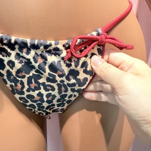 Costume da Bagno Bikini XS 2026 Nuovo Stampa Leopardata da Donna, Sexy, Due Pezzi, per Spiaggia - Product Image 5