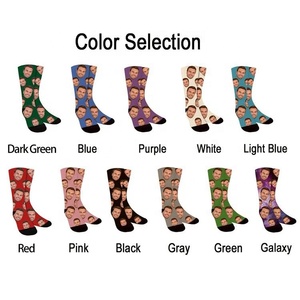 <span class=keywords><strong>Calzini</strong></span> Divertenti Personalizzati <span class=keywords><strong>con</strong></span> Foto per Uso Quotidiano, Traspiranti, Unisex, Stampa Personalizzata, Autunno - Product Image 3